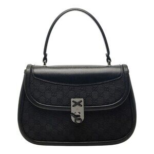 GUCCI Black Leather Bag